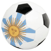 Argentina Golden Sun, Sol de Mayo Flag/Sport Voetbal (Drie kwart)