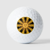 Argentina Golden Sun, Sol de Mayo Golfballen (Voorkant)