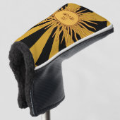 Argentina Golden Sun, Sol de Mayo Golfheadcover (3/4 voorkant)