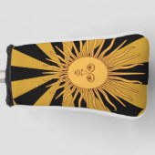 Argentina Golden Sun, Sol de Mayo Golfheadcover (Voorkant)