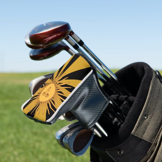 Argentina Golden Sun, Sol de Mayo Golfheadcover (Insitu)
