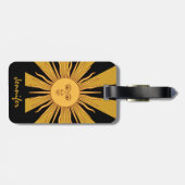 Argentina Golden Sun, Sol de Mayo/Revel Bagagelabel (Achterkant horizontaal)