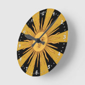 Argentina Golden Sun, Sol de Mayo Ronde Klok (Hoek)