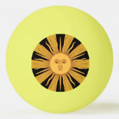Argentina Golden Sun, Sol de Mayo Sports Pingpongbal (Voorkant)