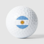 Argentina Golf Balls, vlaggolfers / patriotten Golfballen (Voorkant)