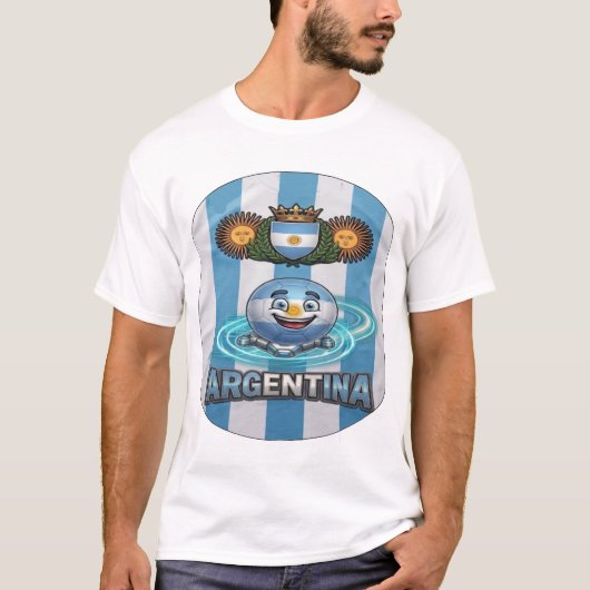 Argentina-HBall-002 T-shirt (Voorkant)