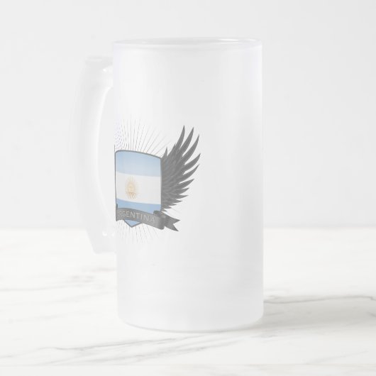 ARGENTINA MATGLAS BIERPUL (Voorkant links)