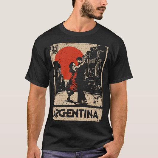 Argentina Noir – Tango in Shadows Poster T-shirt (Voorkant)