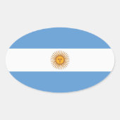 ARGENTINA OVALE STICKER (Voorkant)