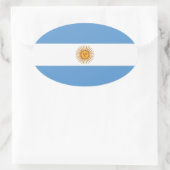 ARGENTINA OVALE STICKER (Tas)