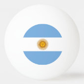 Argentina Pingpongbal (Achterkant)