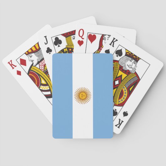 Argentina Playing Cards Speelkaarten (Achterkant)