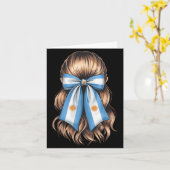 Argentina Pride Argentinian Flag  Kaart (Gele Bloem)