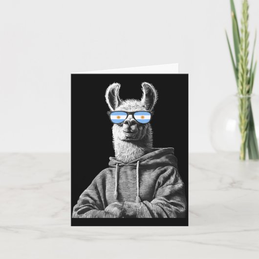 Argentina Pride Argentinian Flag  Kaart (Voorkant)