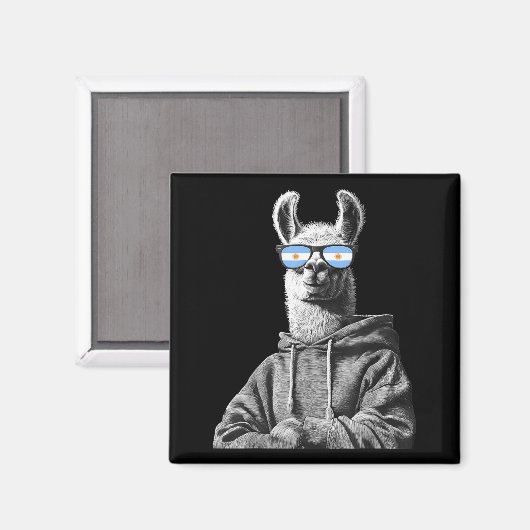 Argentina Pride Argentinian Flag Magneet (Voorkant / Achterkant)