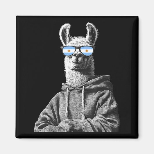 Argentina Pride Argentinian Flag  Magneet (Voorkant)