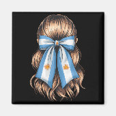 Argentina Pride Argentinian Flag  Magneet (Voorkant)