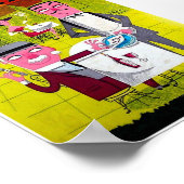 Argentina Retro Vintage Travel Poster (Hoek)