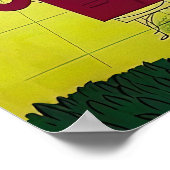 Argentina Retro Vintage Travel Poster (Hoek)