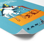 Argentina Retro Vintage Travel Poster Print (Hoek)