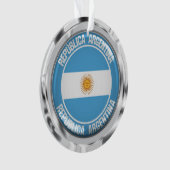 Argentina Round Emblem Ornament (voorkant)
