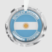 Argentina Round Emblem Ornament (voorkant)