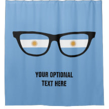 Argentina Shades aangepast douchegordijn