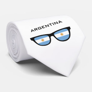 Argentina Shades aangepast stropdas voor tekst en