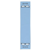 Argentina Shades aangepaste tabelrunners Korte Tafelloper (Voorkant)