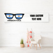 Argentina Shades aangepaste tekst en kleurenbanner Spandoek (Insitu)