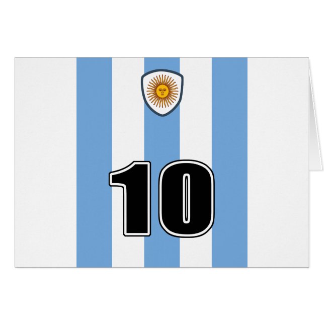 Argentina soccer (Voorkant Horizontaal)