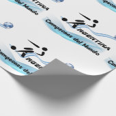 Argentina Soccer Cadeaupapier (Hoek)