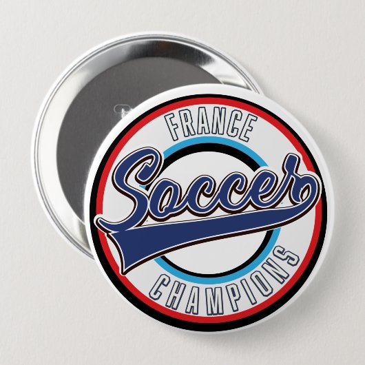 Argentina Soccer Champions Button (Voorkant /achterkant)