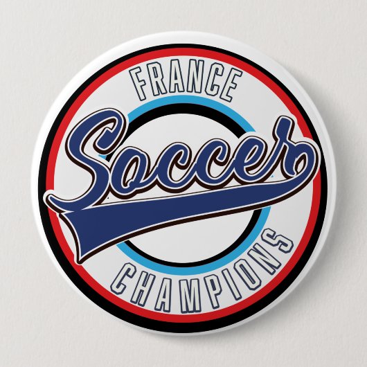 Argentina Soccer Champions Button (Voorkant)