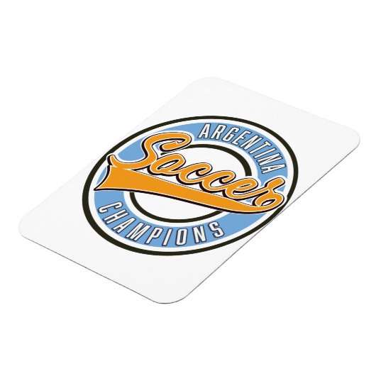 Argentina Soccer Champions Magneet (Linkerzijde)