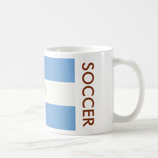 ARGENTINA SOCCER KOFFIEMOK (Rechts)