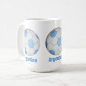 Argentina soccer  koffiemok (Voorkant links)