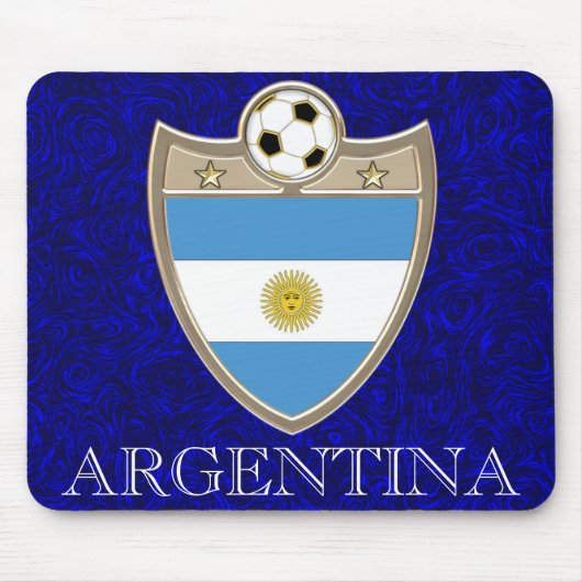 Argentina Soccer Muismat (Voorkant)