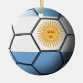 Argentina Soccer Ornament (Voorkant)