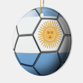 Argentina Soccer Ornament (Links)