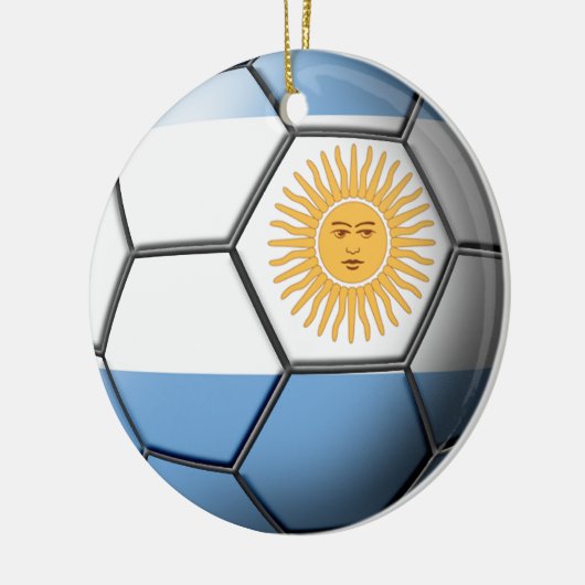 Argentina Soccer Ornament (Links)