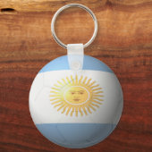 Argentina Soccer Sleutelhanger (Voorkant)