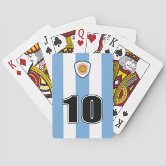 Argentina soccer speelkaarten