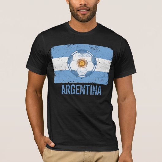 Argentina Soccer T-shirt (Voorkant)