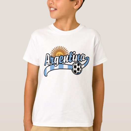 Argentina Soccer T-shirt (Voorkant)