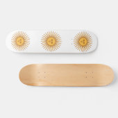Argentina Sol de Mayo Persoonlijk Skateboard (Horizontaal)