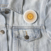 Argentina Sol de Mayo Ronde Button 5,7 Cm (In situ)