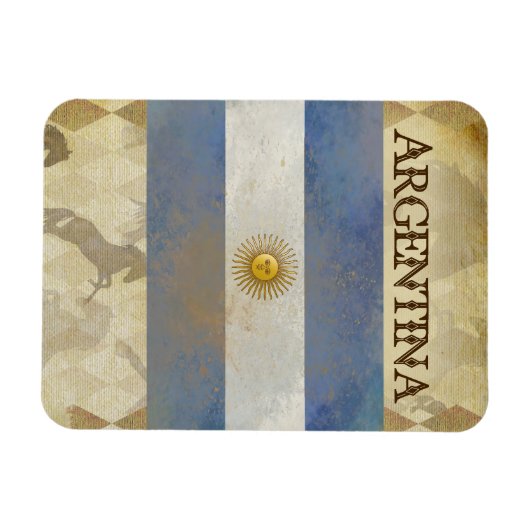 Argentina Souvenir Magnet Magneet (Horizontaal)