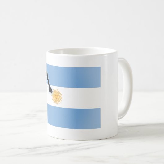 Argentina Striker 3 Koffiemok (Voorkant rechts)
