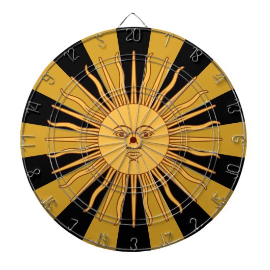 Argentina Sun Dartboard & Flag darts / game board Dartbord (Voorkant)